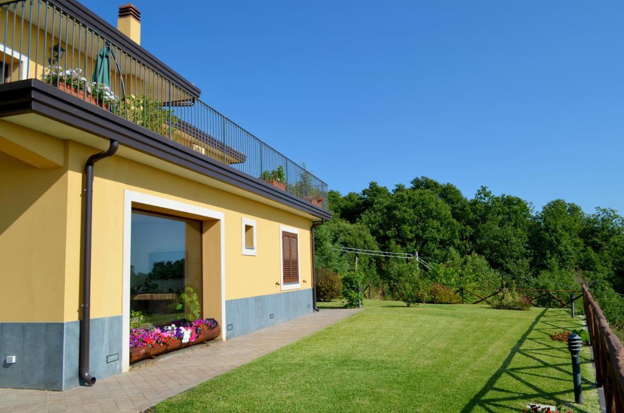 L'Infinito Agriturismo - Rooms & Breakfast Sant'Alfio ภายนอก รูปภาพ