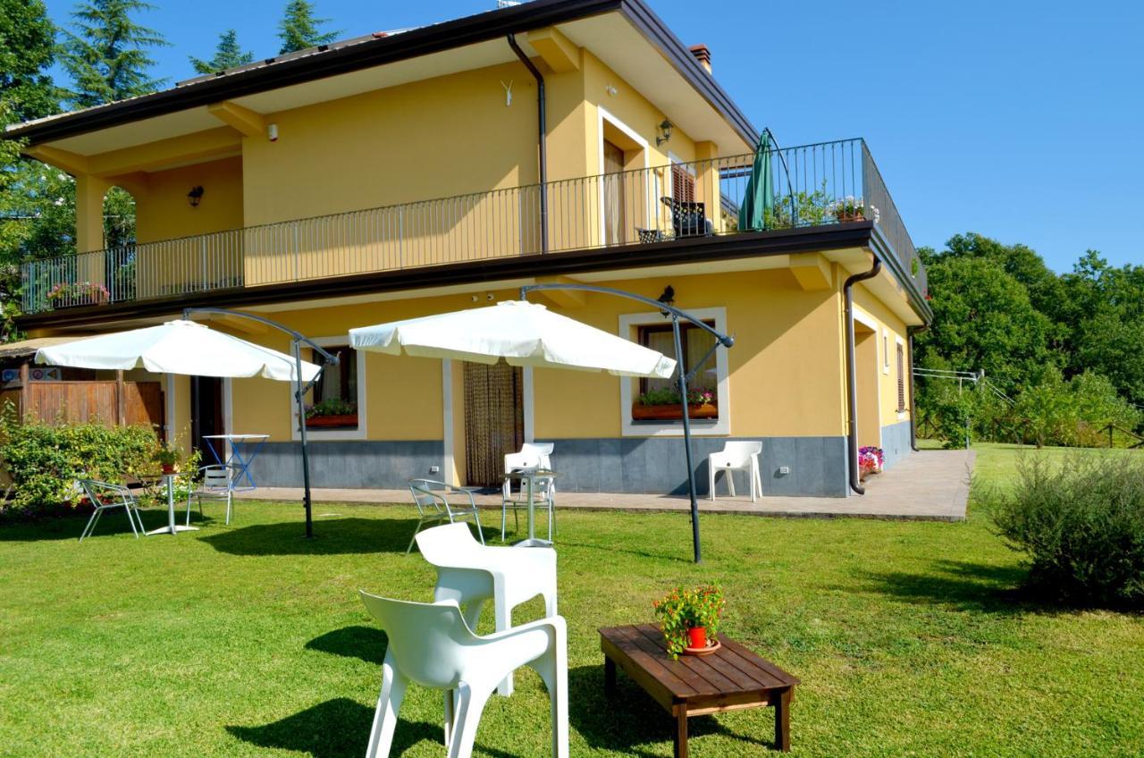 L'Infinito Agriturismo - Rooms & Breakfast Sant'Alfio ภายนอก รูปภาพ